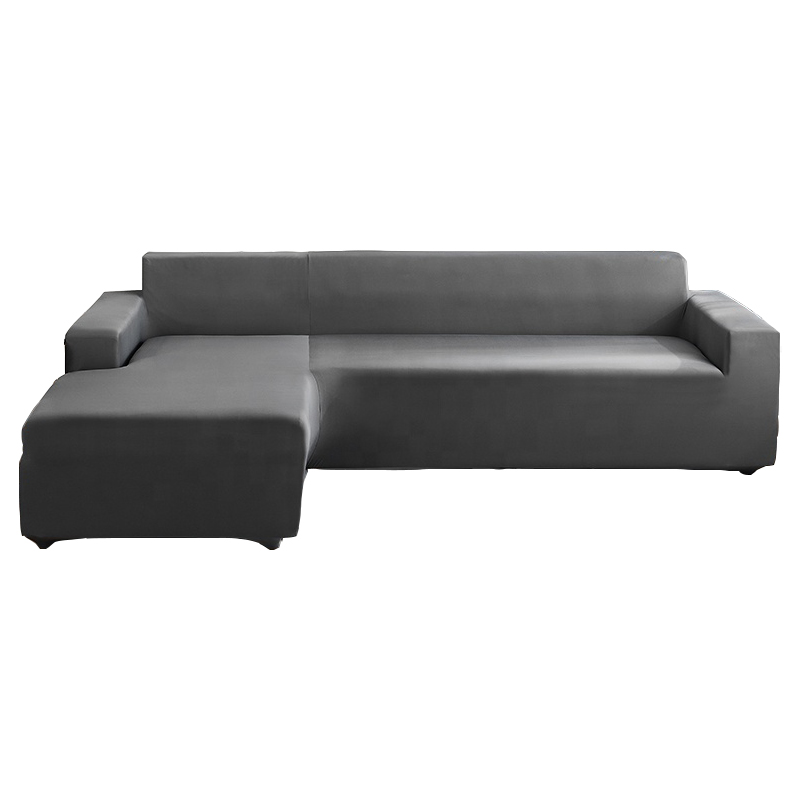 L shape elastic sofa cover